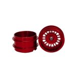 (image for) STAFFS149 BBS Deep Dish Aluminum Air Wheels Red 16.9 x 10mm (x2)