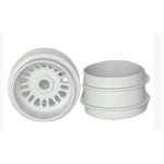 (image for) STAFFS151 BBS Deep Dish Aluminum Air Wheels White 16.9 x 10mm (x2)