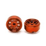 (image for) STAFFS157 Classic Aluminum Wheels Orange 15.8 x 8.5mm (x2)