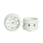 (image for) STAFFS158 Classic Aluminum Air Wheels White 15.8 x 10mm (x2)