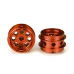 (image for) STAFFS159 Classic Aluminum Air Wheels Orange 15.8 x 10mm (x2)