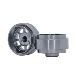 (image for) STAFFS165 Classic Deep Dish Aluminum Wheels Grey 15.8 x 8.5mm (x2)