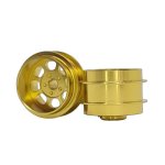 (image for) STAFFS170 Classic Deep Dish Aluminum Air Wheels Gold 15.8 x 10mm (x2)