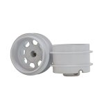 (image for) STAFFS174 Classic Deep Dish Aluminum Air Wheels White 15.8 x 10mm (x2)