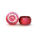 (image for) STAFFS38 BBS Style Aluminum Wheels Red 16.9 x 8.5mm (x2)