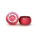 (image for) STAFFS43 BBS Style Aluminum Wheels Red 16.9 x 10mm (x2)