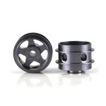 (image for) STAFFS52 Five Spoke Aluminum Air Wheels Grey 15.8 x 10mm (x2)