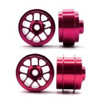 (image for) STAFFSPINK Hyper Front and Rear Wheels Set (15.8) Pink - Special for UK Slot Car Show (2 + 2)