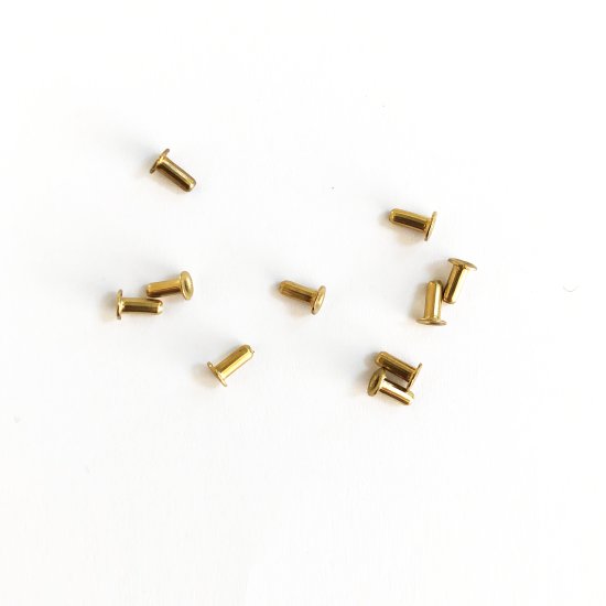 (image for) Sideways SWBE/20 Brass Eyelet 4.0mm-2.0mm diameter-5.5mm length