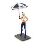 (image for) Racer Sideways SWFIG/013 Valvoline Grid Girl w/ Umbrella, Milla