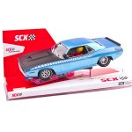 (image for) SCX U10441 Plymouth Trans Am AAR Cuda Fire Blue Metallic 1970