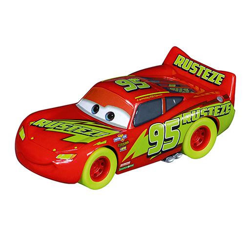 Carrera 62477 Go!!! DISNEY Pixar CARS 3 Neon Lights Slot Car Racing Set 1:43